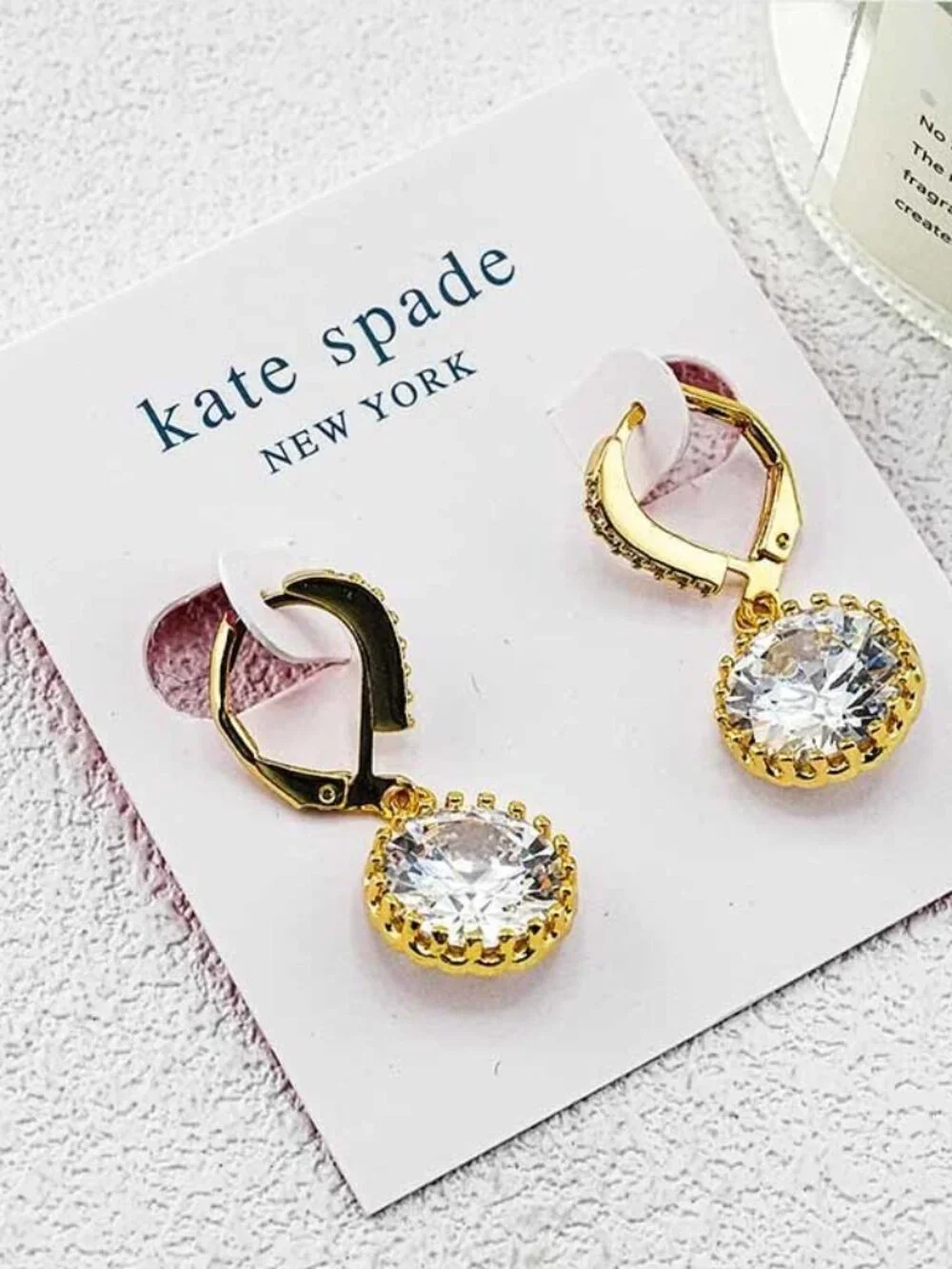 Kate Spade Round Inlaid Stud Earrings